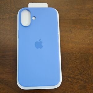 Apple iPhone Blue Silicone Case